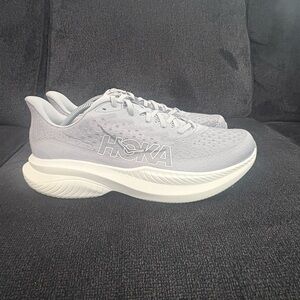 Hoka One One Mach 6 1147790-SLBS Stardust Gray White Sneaker Men's size 13